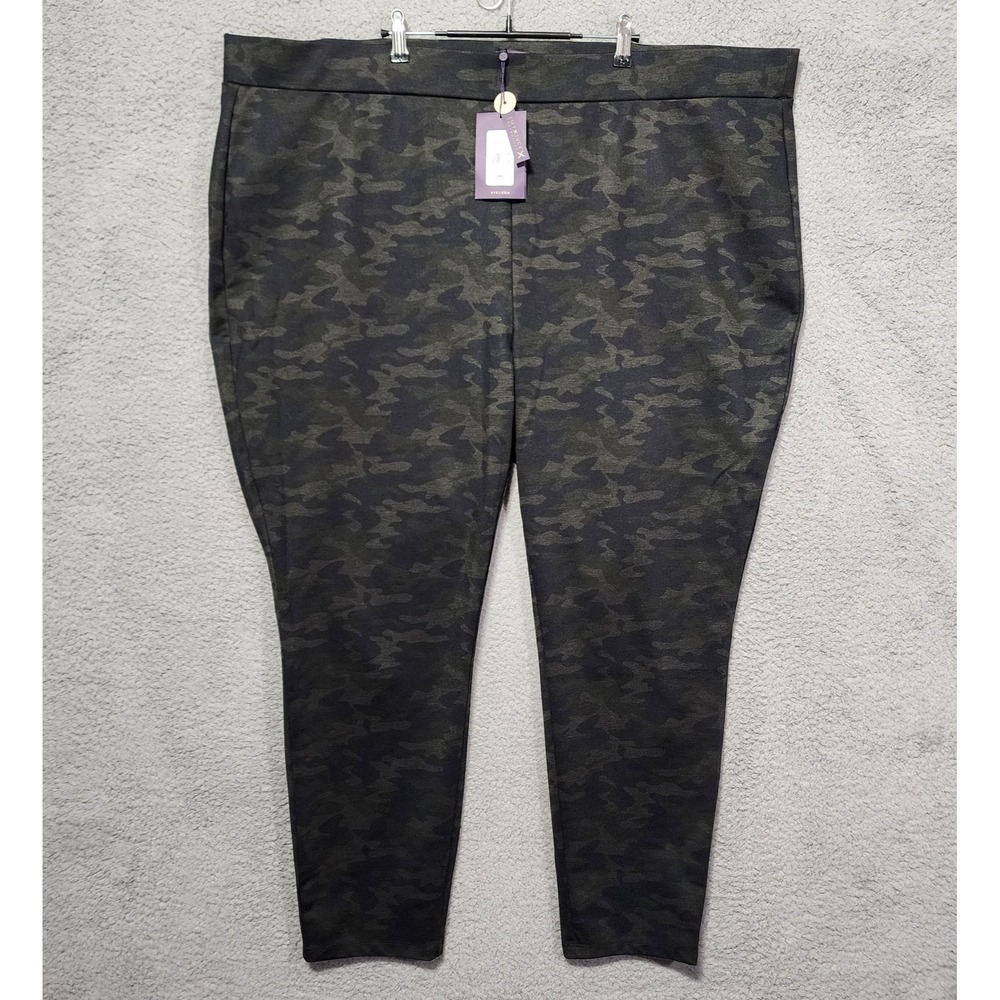 NYDJ Womens‎ Camo Leggings Size 28W Plus Size Comfort Stretch NWT